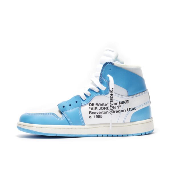 AIR JORDAN 1 RETRO HIGH OFF WHITE UNIVERSITY BLUE - Image 2