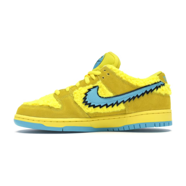 NIKE SB DUNK LOW GRATEFUL DEAD BEARS OPTI YELLOW - Image 3
