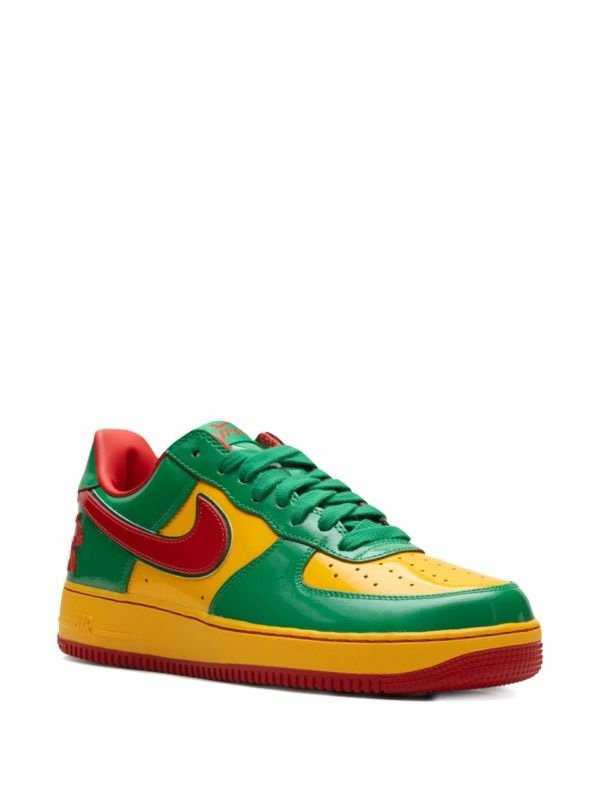 Nike x Lil Yachty Concrete Boys Air Force 1 Low "Lucky Green/Mystic Red - Image 2