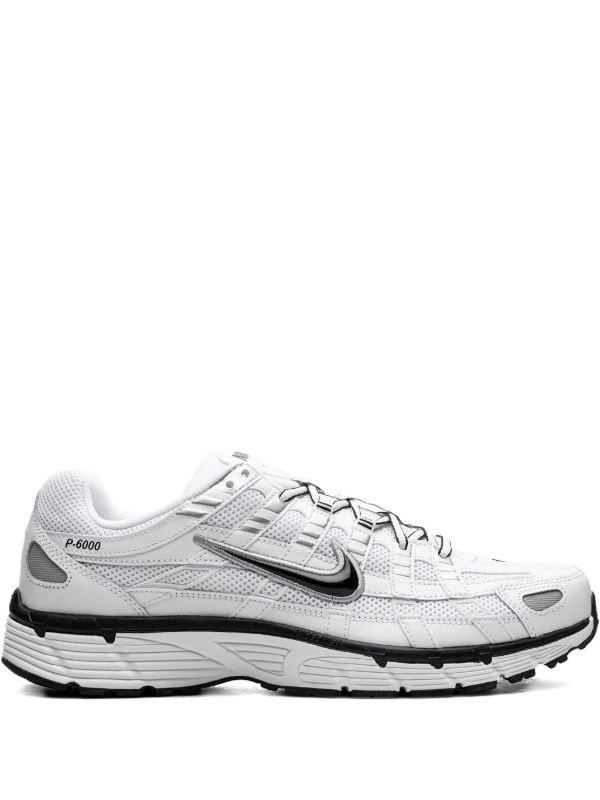 Nike P-6000 "White Metallic Silver Black"
